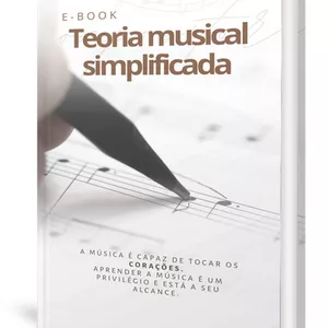Imagem de capa para o Ebook Teoria musical simplificada - Volume 1