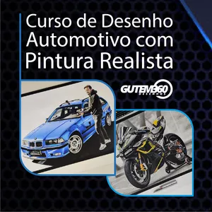 Imagem do curso Curso de Desenho Automotivo com Pintura Realista