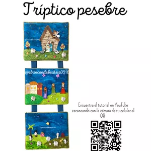 Imagen de portada para Curso online Pesebre tríptico