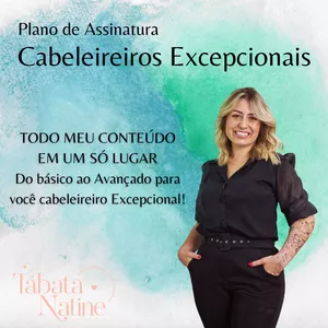Imagem de capa para o Curso online Assinatura - Cabeleireiros Excepcionais