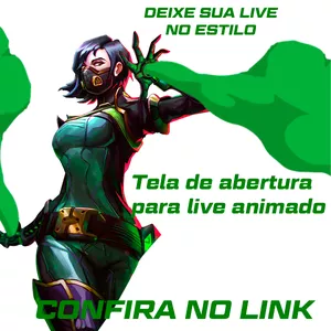 Imagem de capa para o Curso online Abertura de live animado
