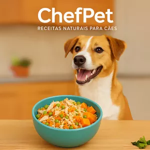 Imagem de capa para o Ebook ChefPet - 40 Receitas Para Transformar A Alimentação Do Seu Melhor Amigo