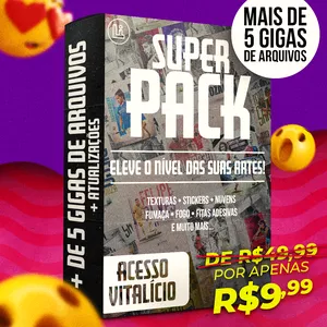 Imagem de capa para o Curso online Acesso Vitalício + Atualizações - SUPER PACK DESIGNER