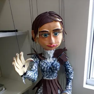 Imagem de capa para o Curso online Oficina de Teatro de Bonecos