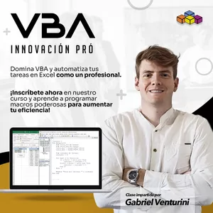 Imagen de portada para Curso online VBA Innovación PRÓ