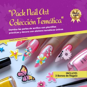 Imagen de portada para Curso online Pack Nail Art Colección Temática