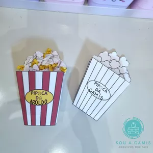 Imagem de capa para o Ebook Atividade - Pipoca 🍿