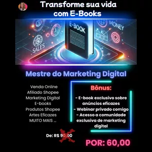 Imagem de capa para o Curso online Curso Completo - "Mestre do Marketing Digital"
