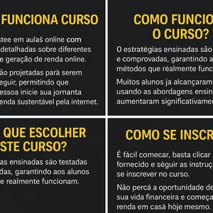 Imagem de capa para o Curso online Sua renda em casa 2.0