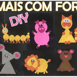 Imagem de capa para o Ebook ANIMAIS COM FORMAS