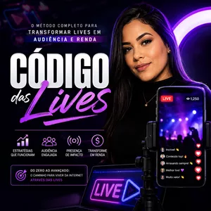 Imagem do curso Código das Lives