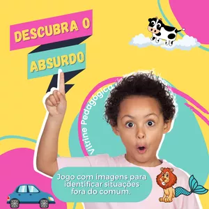 Imagem de capa para o Ebook Descubra o Absurdo! 2ªed.