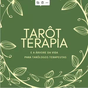 Imagem de capa para o Ebook TAROT TERAPIA E A ÁRVORE DA VIDA - Para tarólogos terapeutas