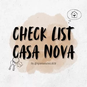 Imagem de capa para o Curso online CHECKLIST ✅ Casa nova 🤍✨