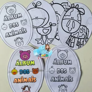 Imagem de capa para o Ebook ÁLBUM DOS ANIMAIS 