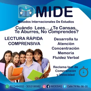 Imagen de portada para Curso online Curso de Lectura Rapida Comprensiva 