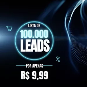 Imagem de capa para o Ebook 100K DE LEADS
