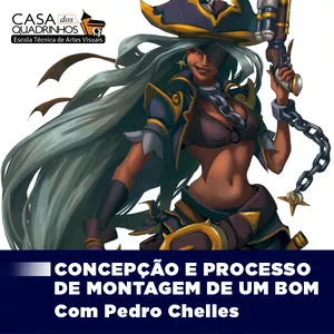 Imagem de Concepção e processo de montagem de um bom portfólio com Pedro Chelles criado por Casa dos Quadrinhos na hotmart