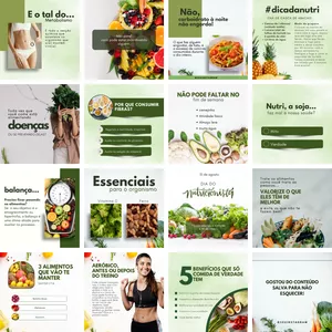 Imagem do curso PACK CANVA NUTRIÇÃO