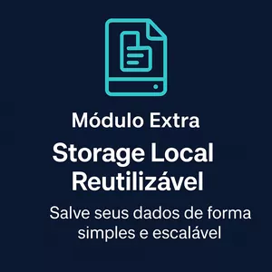 Imagem do curso Módulo – Storage Local Reutilizável