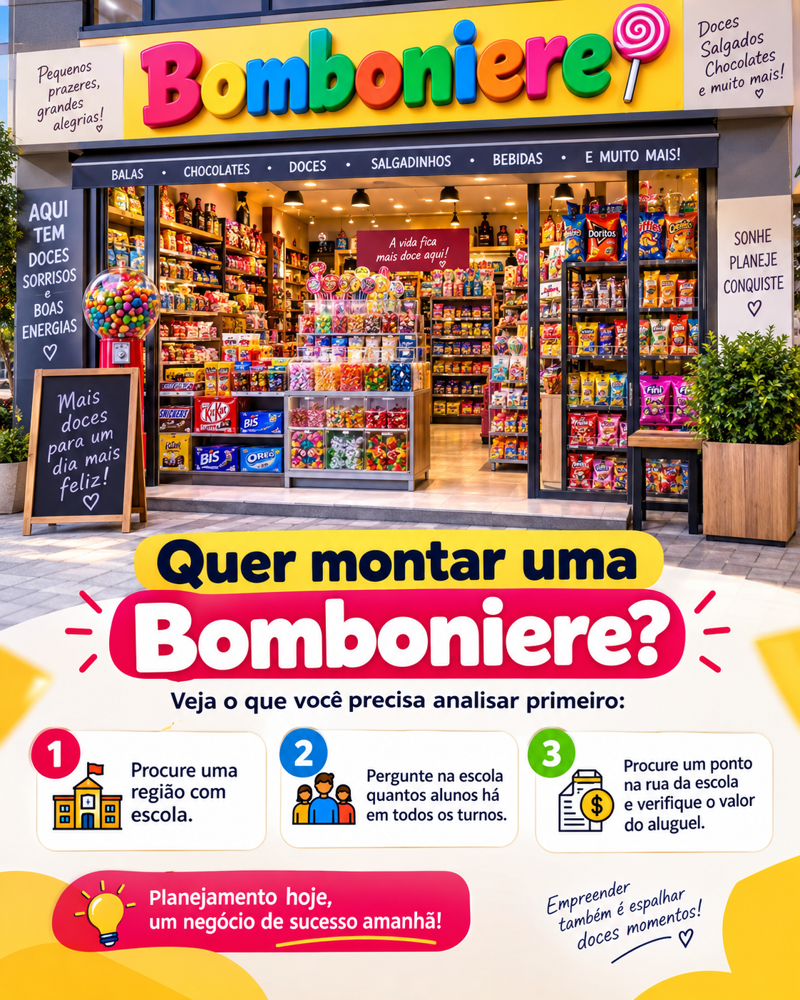 Imagem do curso como abrir uma bomboniere com 20 mil reais