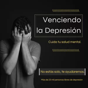 Imagen de portada para Curso online Venciendo  la Depresión