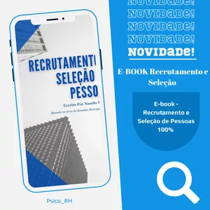 Imagem de capa para o Ebook E-book Recrutamento e Seleção