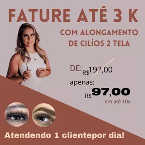 Curso Curso de Alongamento de Cílios 2 Tela