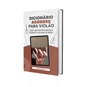 Imagem de capa para o Ebook Dicionário Acordes Para Violão