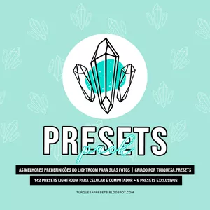 Imagem de capa para o Curso online Pack de 142 Presets Lightroom para celular e computador + 6 Presets Exclusivos!