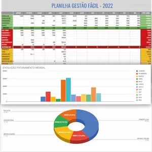 Imagem de capa para o Curso online PLANILHA GESTÃO FÁCIL