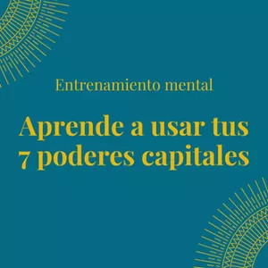 Imagen de portada para Curso online Workshop - Tus 7 poderes capitales