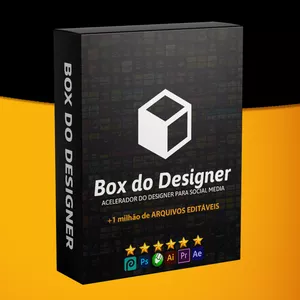 Imagem principal do produto Box do Designer - Acelerador do Designer para Social Media