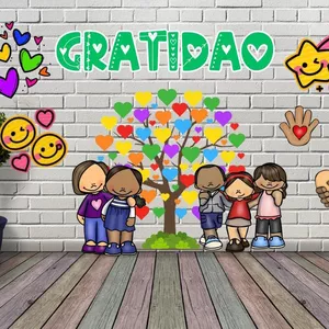 Imagem de capa para o Ebook Painel de parede gratidão 