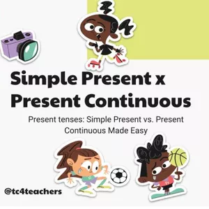 Cover image for Online course Lesson Plan: Simple Present vs Present Continuous