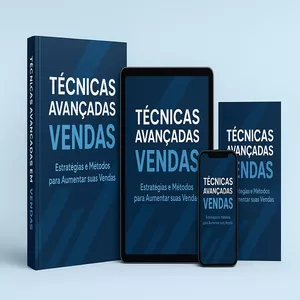 Imagem de capa para o Ebook Técnicas Avançadas em Vendas