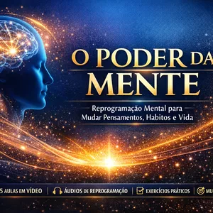 Imagem do curso O PODER DA MENTE  Reprogramação Mental para Mudar Pensamentos, Hábitos e Vida