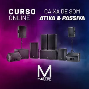 Imagem do curso Curso Caixas de Som Ativas e Passivas