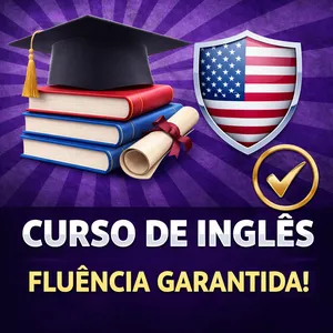 Imagem de capa para o Curso online Faculdade Da Fluência No Inglês