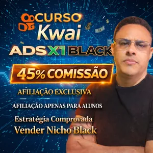 Imagem de capa para o Curso online Curso | Kwai Ads X1 Black