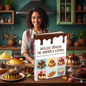 Imagen de portada para Ebook Dulces Típicos de América Latina - Recetas tradicionales, caseras y altamente rentables