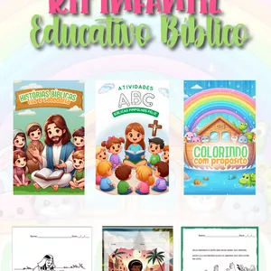 Imagem de capa para o Curso online ATIVIDADES INFANTIL BIBLICA