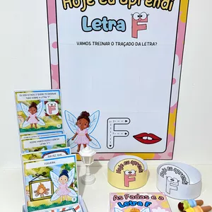 Imagem de capa para o Ebook HISTÓRIA E CARTAZ DA LETRA F