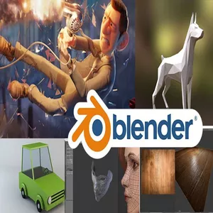 Imagem de capa para o Curso online Curso online de Blender 3D