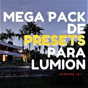 Imagem de capa para o Curso online Mega Pack de Presets para Lumion - Editáveis!