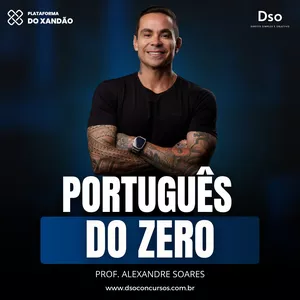 Imagem de capa para o Curso online PortuguêsDso - Português do Zero - Prof. Alexandre Soares 