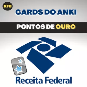 Imagem de capa para o Curso online CARDS DO ANKI  - CONCURSO RECEITA FEDERAL DO BRASIL 