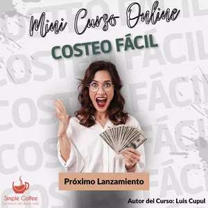 Imagen de portada para Curso online Costeo Fácil Cafetería