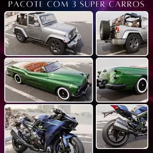 Imagem de capa para o Curso online PACOTE COM 3 SUPER CARROS VOL 15