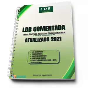 Imagem principal do produto Apostila de LDB COMENTADA 